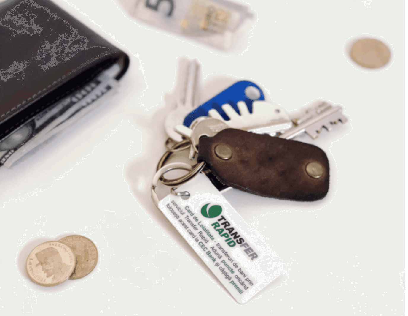 Poza chei card loialitate