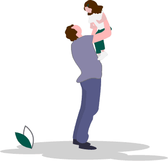 Tatal tine in brate fiica